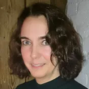 Porträtt av Charlotta Thomaeus. Foto.