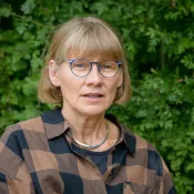 Porträtt av Christina Ledje. Foto.